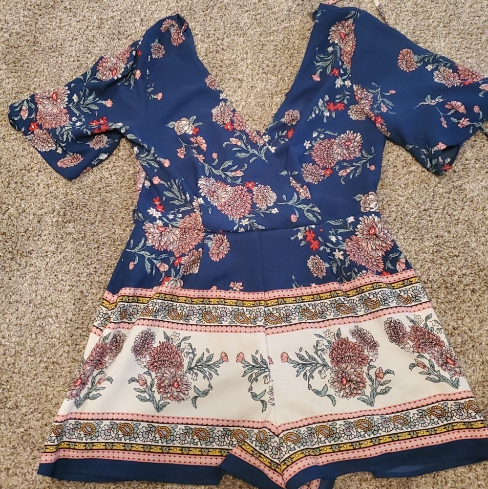 floral romper